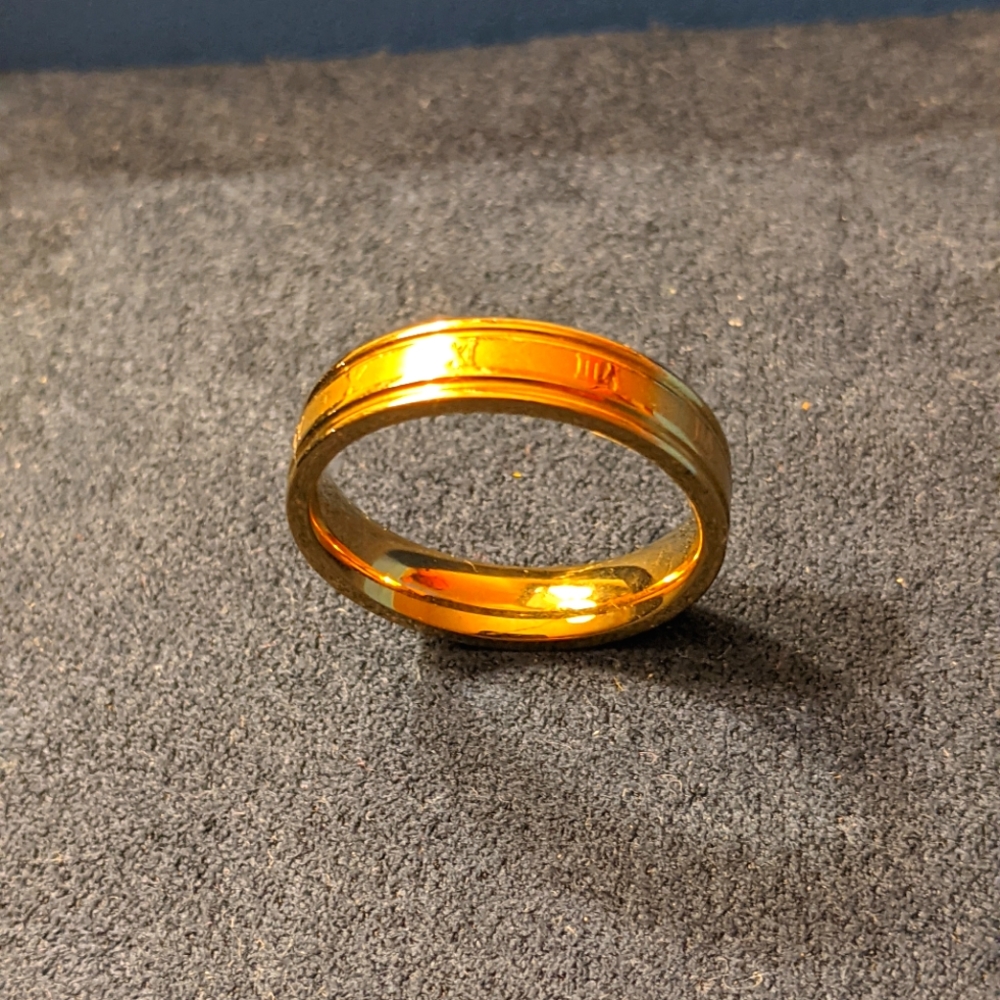 THE ROYAL NUMERAL UNISEX SS RING - Picture 6 of 10